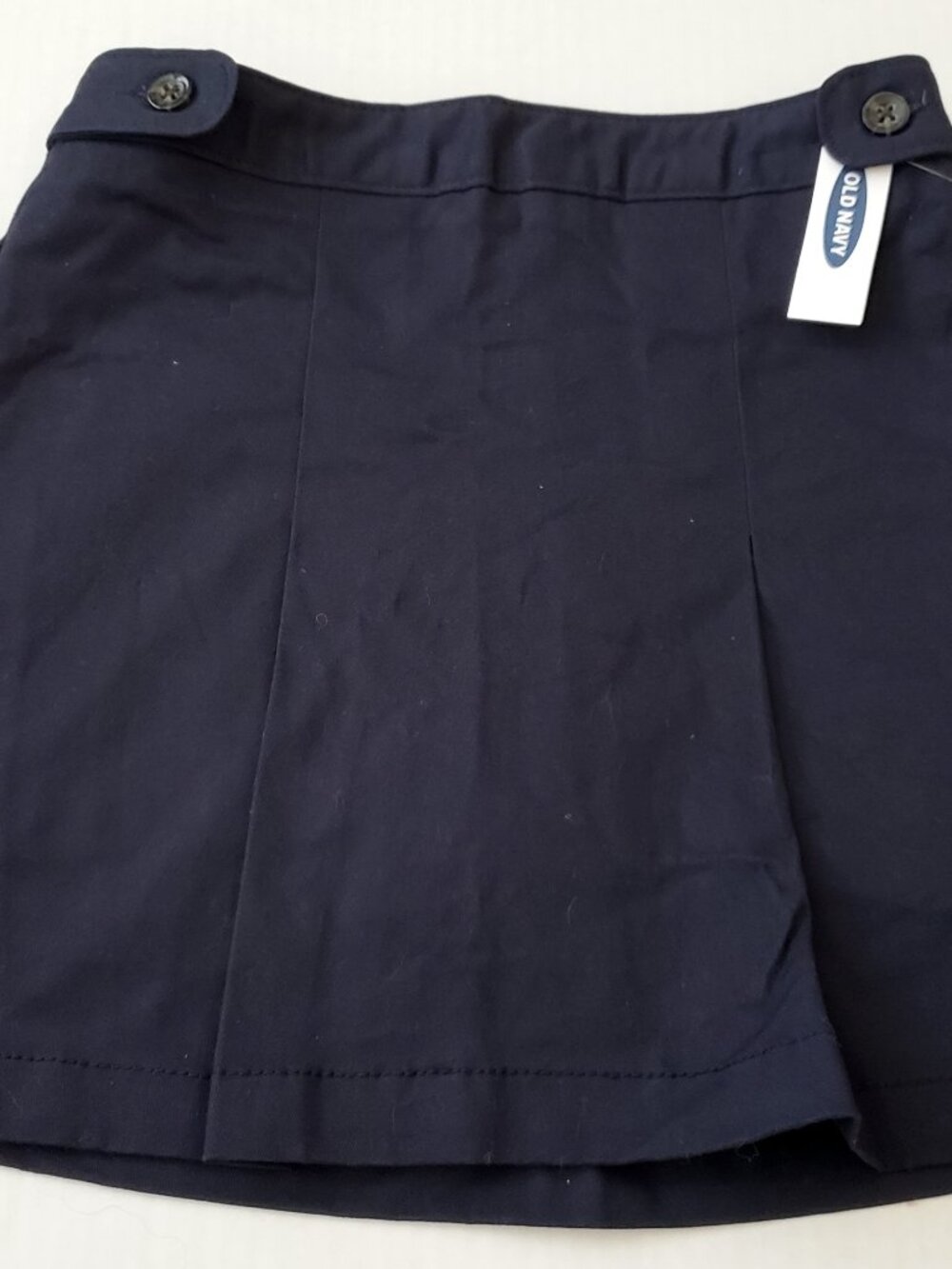 NWT Old Navy Girls Uniform Navy Skort Size 14
